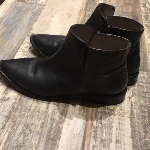 Aquatalia, Black Italian boots